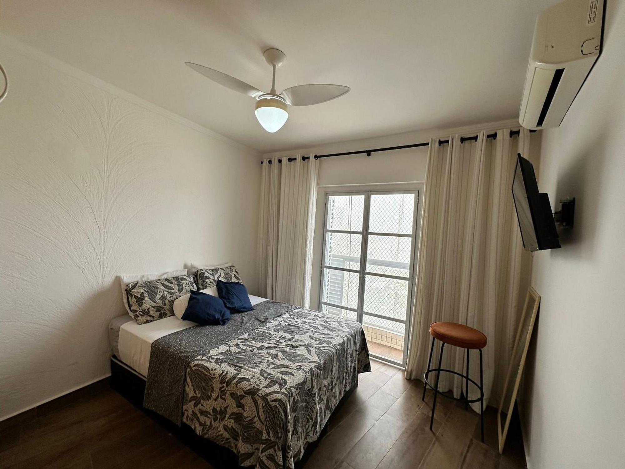 Apartamento Pe Na Areia Melhor Vista Mar De Santos Exteriör bild