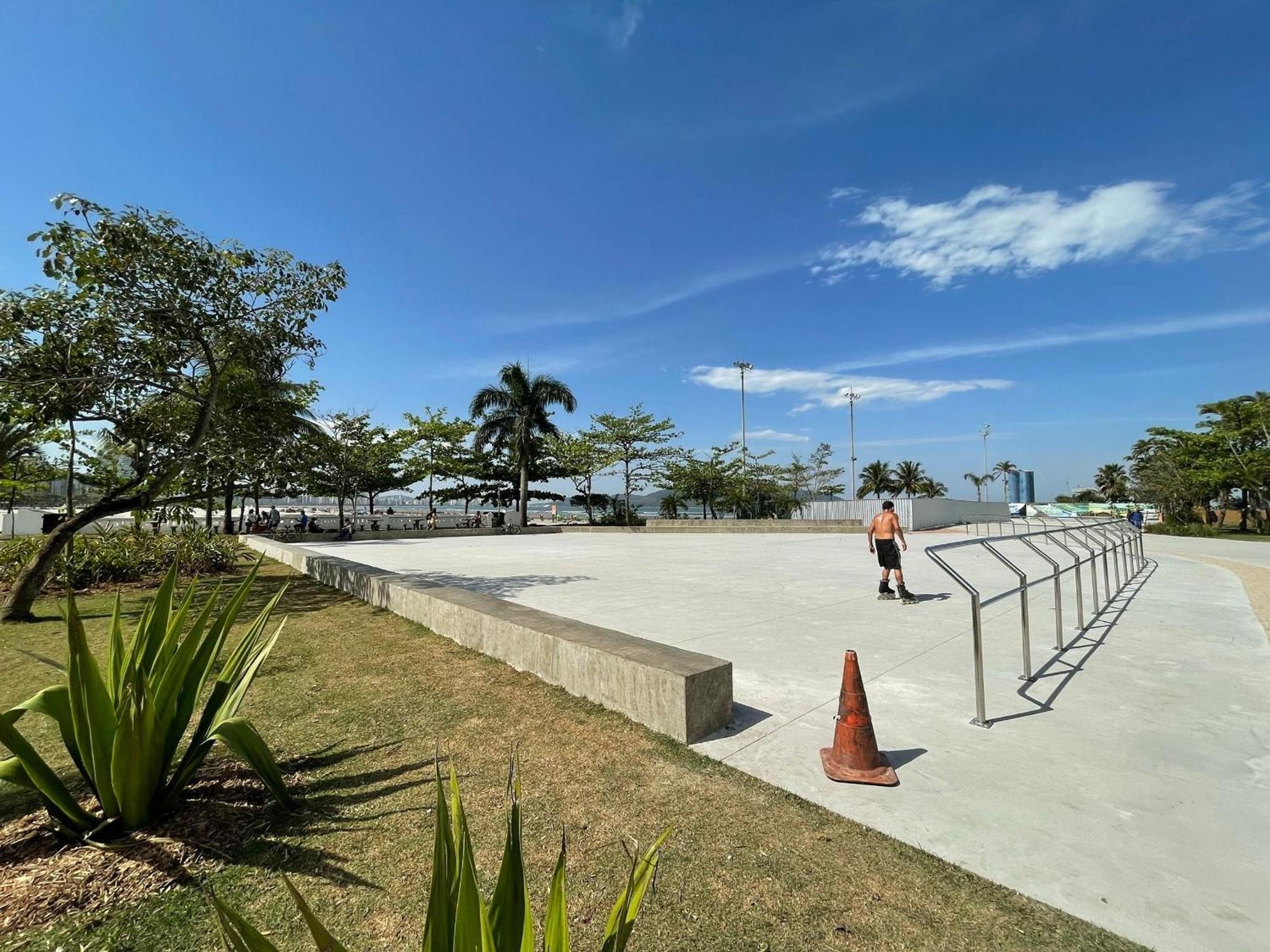 Apartamento Pe Na Areia Melhor Vista Mar De Santos Exteriör bild
